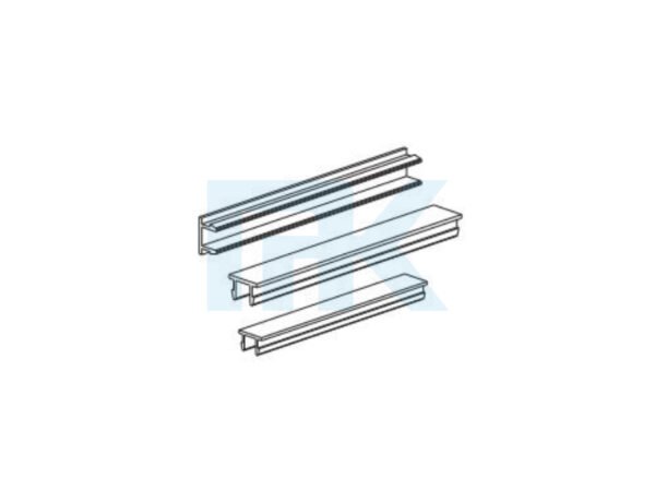 Aluminium T Slot Cover for Waterproof and dustproof Balcony Railing Profiles